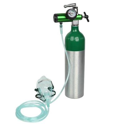 China Oxygen Argon Nitrogen CO2 Wholesale ISO Gas Cylinder Tank Bottle High Pressure Aluminum Medical Oxygen With Valve for sale