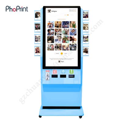 China Guangzhou Indoor Interactive Shopping Mall Advertising Mobile Photo Booth Mobile Kiosk for sale