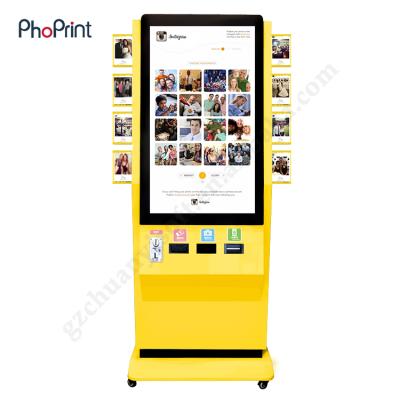 China Large Market Opportunities Indoor Electronic Mall Advertising Photo Booth Dubai Kiosk Machine for sale