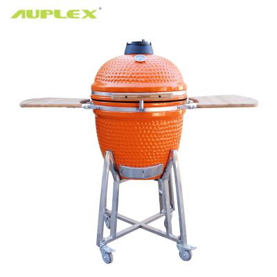 China Adjustable Hot Selling Kamado Size Fire Box Outdoor BBQ Grill Ceramic Barbecue Grill Kamado for sale