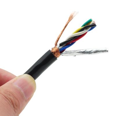 China High Quality Communication System RVSP 2.5mm PVC Shielded 2 Core Twisted Pair Copper Cable for sale