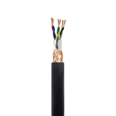 China Communication System RVSP 2 Core 0.3mm2 Aluminum Foil Twisted Pair Shielded Cable for sale