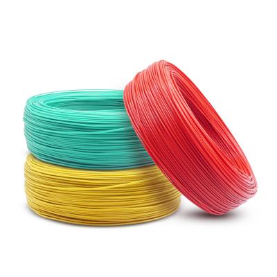 China Electrical Wire AV Model Mechanical Equipment 300v Wire Electrical Wire 0.2mm Single Copper Core for sale