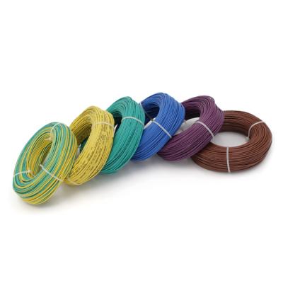 China Flexible Household PVC Insulation Power Wire Single Copper Core Power Wire PVC Insulated Flexible Electrical Round Wire for sale