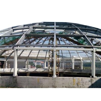 China Structural Covering Roof Dome Skylight With Tempered Glass Cover for sale