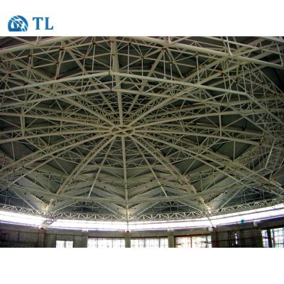 China China Industrial Supplier Prefab Lightweight Measure Seel Truss Stadium For Sale for sale