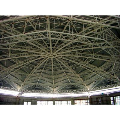 China Structural Roofing Lightweight Roof Galvanized Structural Steel Frame Prefabricated Metal Trusses For Stadium for sale