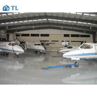 China Waterproof Construction Roof Design Light Frame Aircraft Hangar With Curved Roof Sheet for sale