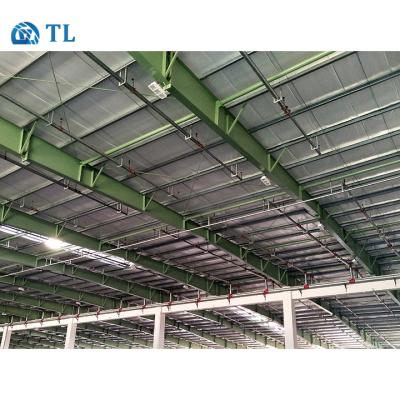 China Industrial Prefab Metal Frame Building Steel Structure Lightweight Warehouse for sale