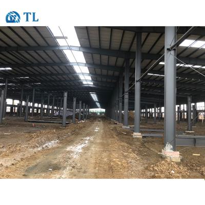 China Industrial Prefab Light Steel Structure Warehouse Building Workshop for sale