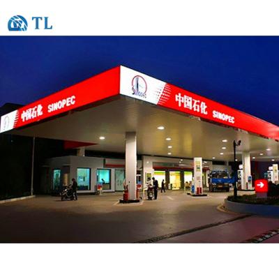 China Prefab Canopy Gas Station Canopy Manufacturer for sale