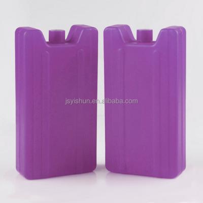 China A Cooler Box BPA 2021 Reusable Freeze Gel BSCI GMP 200ml 200ml Cooler Free Plastic Ice Brick Polymer Embossed Ice Block for sale