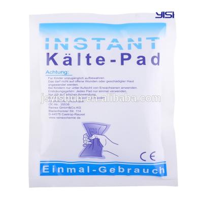 China Instant 2021 First Aid Kit Urea Single Use Cold Packed Disposable Waterproof Popular Instant PE Waterproof Cooling Pad for sale