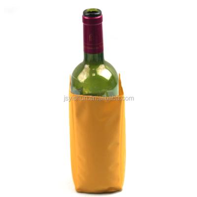 China Wine Sleeve Iceless Wine Cooler Waterproof New Cooler Accessory Fits Some Champagne Bottles Backpack for sale