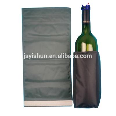 China Plastic Bottle Cooler Gift Bottle Gel Cooler Sleeve Cooler for sale