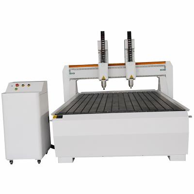 China Building Material Shops Multi Head CNC Router For Double Cut Wood Carving Heads For Engraving Kitchen Furniture for sale