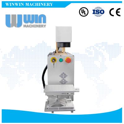 China 20W 30W 50W Laser Marking Metal Mini Fiber Laser Marking Machine Portable Handheld for Metal for sale