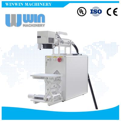 China Laser Marking Handheld Type 20w 30w 50w Mini Fiber Laser Marking Machine Price for sale