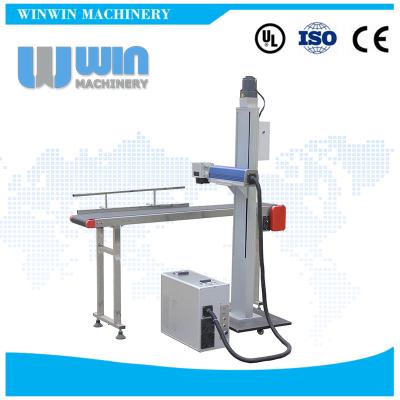 China Laser Marking 30W 50W 100W Automatic CO2 Flight Laser Marking Machine Marker Printer For Plastic Bag Package for sale