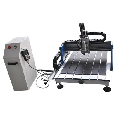 China Building Material Stores Small Mini CNC Router Machine 6090 For MDF Wooden Soft Metal Aluminum Cooper Cutting Engraving for sale