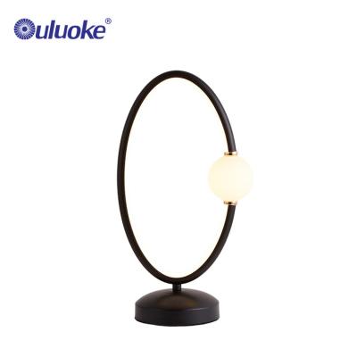 China Touch Switch Modern Aluminum Bedside Bedroom Table Light Modern Aluminum Desk Lamp for sale