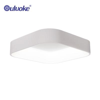 China Surface Mounted Modern Indoor Bedroom Lighting Aluminum Acrylic White Led Ceiling Lamp for sale