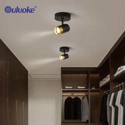 China Led Track Lights Nordic Minimalist Projector Mudroom Home Living Room Without Ceiling Track Head Led Light for sale