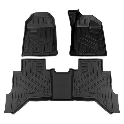 China Business Strip Car Floor Mat 3D 5D Mat For Isuzu Non-Slip Mat D-Max DMAX 2021-2023 RHD for sale