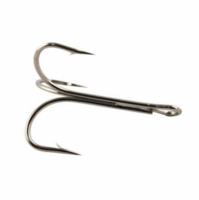 China Fishhooks Sharpened Hook Hi-Carbon Steel Saltwater Tackle Treble Hooks 1-3/0 for sale