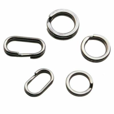 China Fishing Tackle Material Brass Double Split Rings Stainless Steel for sale