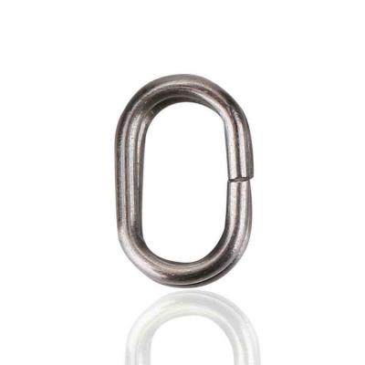 China Material Brass Double Slot Rings Stainless Steel Fishing Tackle 5 Size for sale