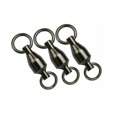 China High Strength Fishing Material Brass Ball Bearing Swivel Welded Ring for sale