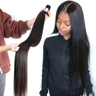 China Bvirgin Mink Brazilian Human Hair Straight Top Extension 12A Grade Wholesale Price Hair Bundles for sale