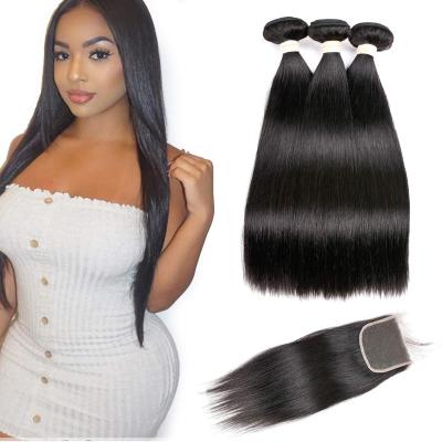 China 2022 Best Quality Raw Deep Wave Virgin Hair Bundles , Mink Brazilian Hair Bundles With Lace Headbands for sale