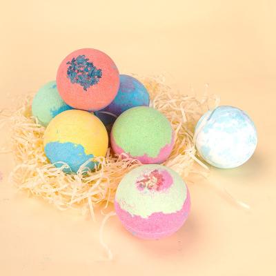 China Body Bath Bomb Private Label Fizzies Fizzies Christmas Bath Bomb Natural Luxury Gift Set Bathbomb for sale