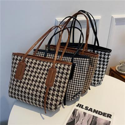 China High Quality Tote Bag Leisure Large Shoulder Shopping Bag Fashion Women Handbag With Shoulder Strap for sale