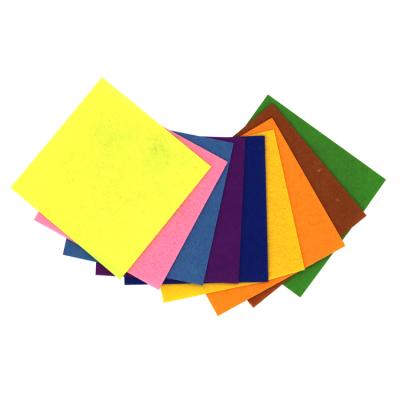 China Waterproof Nonwoven Fabric Needle Punched Color Polyester Felt For Craft Netting for sale