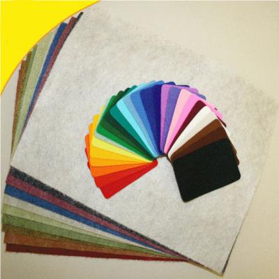 China waterproof 1mm 2mm 3mm 4mm 5mm or custom thickness nonwoven stiff felt fabric rolls and sheets for sale