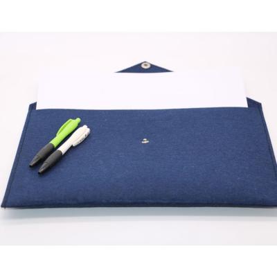 China High quality custom fireproof felt felt a4 document file folder bag for office for sale