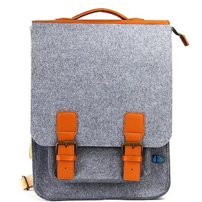 China Wholesale Customizable Felt Wool Felt Fabric Laptop Bag For Handle Official Mission for sale