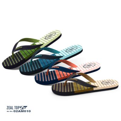 China CUSHIONING Summer Slippers Men Summer Soft Flip Flops Flip Flops Slippers New Design Outdoor Comfortable Beach Slippers for sale