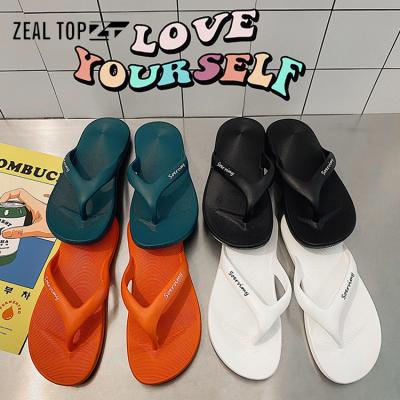 China Fashion Trend Women's Indoor EVA Sandals Outdoor Anti-skid Flat Bottom Leisure Shoes Lovers Flip Flops Unisex for sale