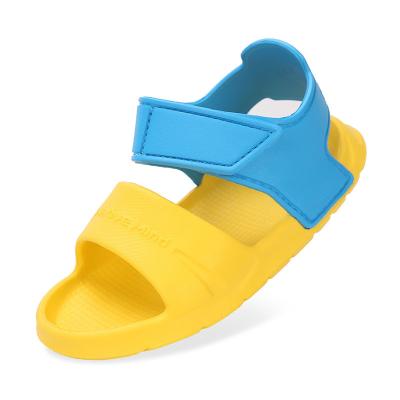 China 2020 Fashion Kid Black Kid Sandal Children Flat Slides High Top Boy and Girl and Eva Shoes for sale