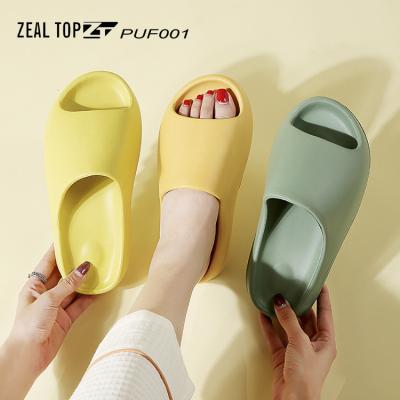 China Light top selling new men's colorful plush yezzy yeezy slippers slides slides for wholesale for women for sale