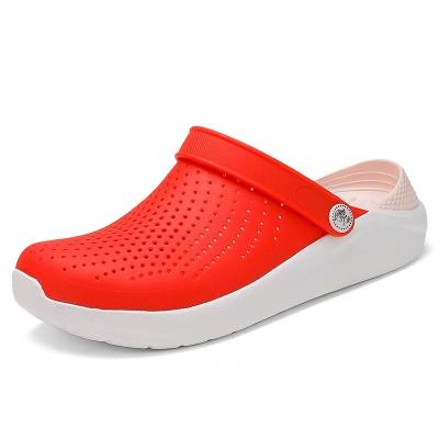 China Height Increasing Slippers Male EVA Clogs Mules Female Garden Shoes Slip On Water Sandals for sale