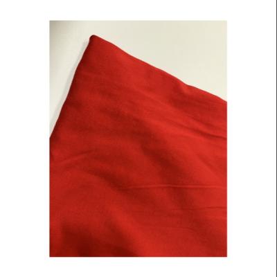 China Good Quality 85% Cotton 15% Anti-Static Jersey Red Canvas Cotton Fabric For Clothes for sale