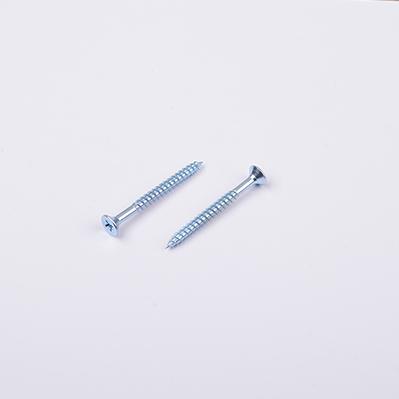 China C1022A factory sale metal fasteners double chipboard countersunk head screw for sale