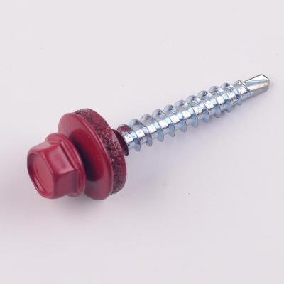 China C1022A Red Hex Washer Head Screw for sale