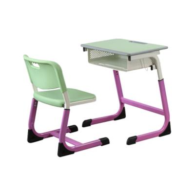 China Ergonomic Hot Sale College School Furniture Comfortable Desk And Chair for sale