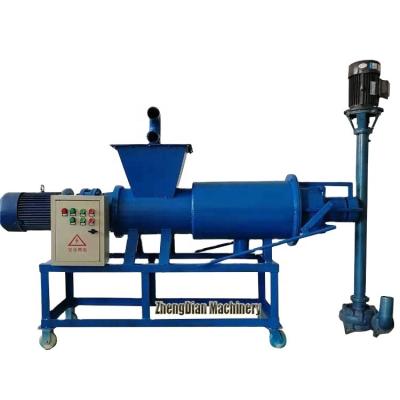 China High Efficiency Low Cost Fertilizer Machine Dewatering Pig Mud Chicken Chicken Solid Liquid Separator Cow Dung Dehydrator for sale